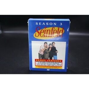 Seinfeld - Season 3 (DVD, 2004, 4-Disc Set) BRAND‎ NEW